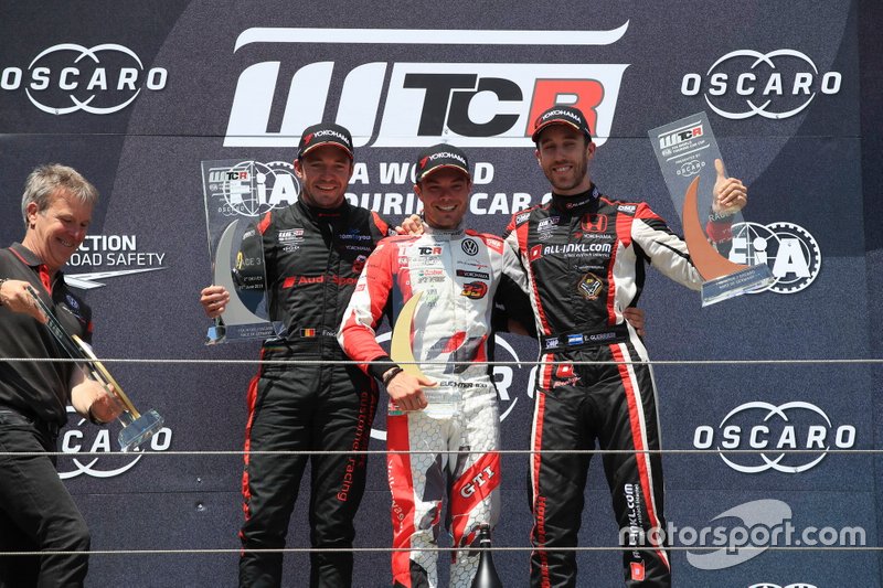 Podium: 1. Benjamin Leuchter, 2. Frédéric Vervisch, 3. Esteban Guerrieri