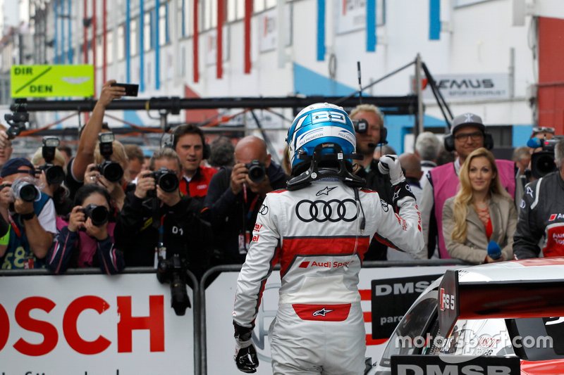 Race winner René Rast, Audi Sport Team Rosberg