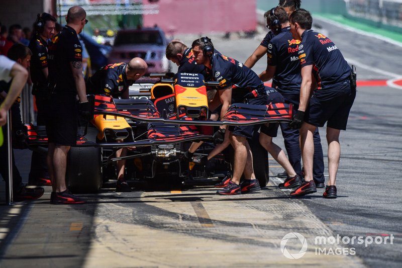 Nose change of Pierre Gasly, Red Bull Racing RB15