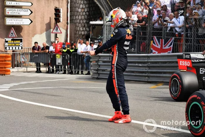 Max Verstappen, Red Bull Racing, in griglia di partenza dopo le Qualifiche