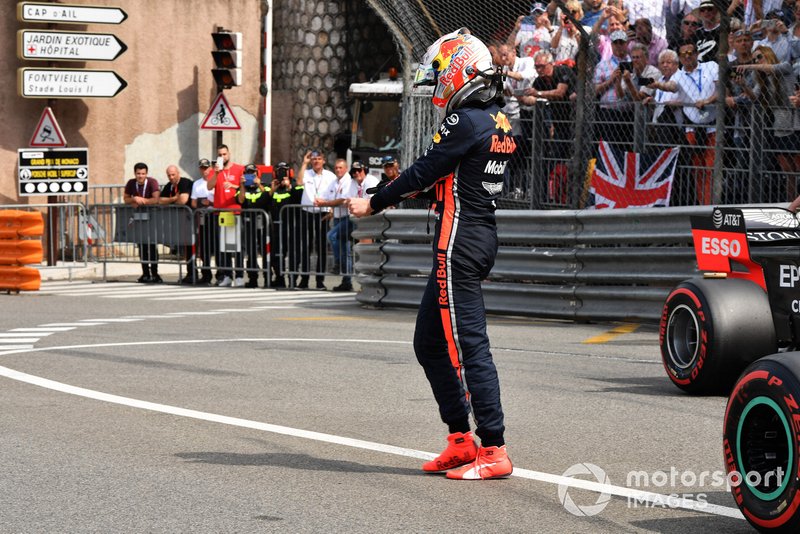 Max Verstappen, Red Bull Racing, in griglia di partenza dopo le Qualifiche