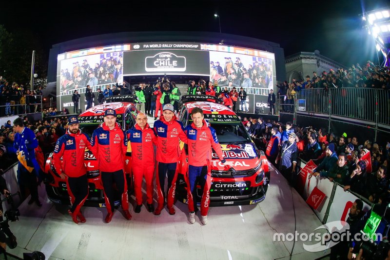 Sébastien Ogier, Julien Ingrassia, Citroën World Rally Team Citroen C3 WRC, Esapekka Lappi, Janne Ferm, Citroën World Rally Team Citroen C3 WRC