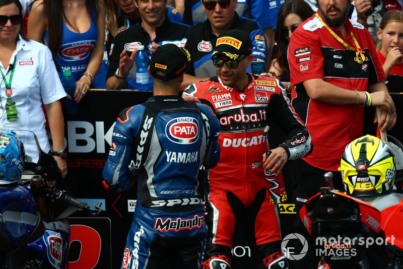 Michael van der Mark, Pata Yamaha, Alvaro Bautista, Aruba.it Racing-Ducati Team