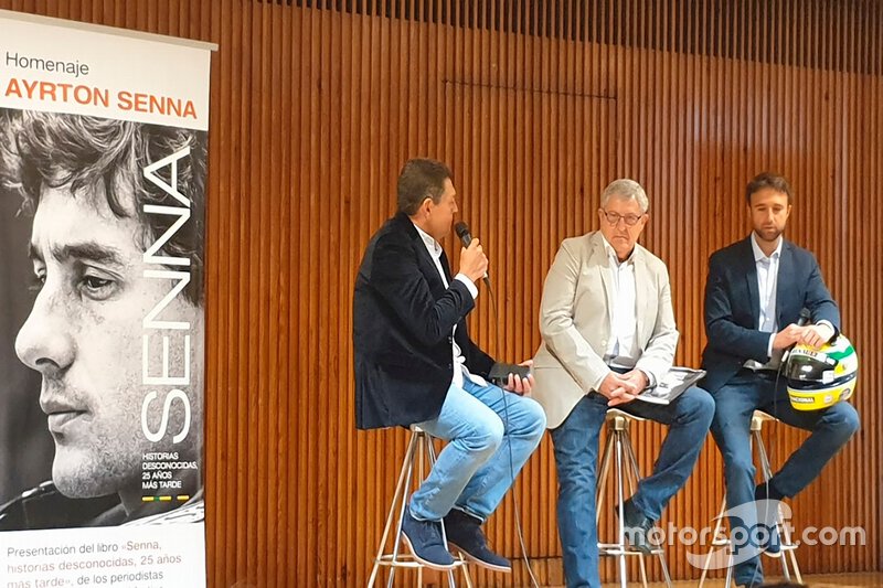 Presentación libro Senna José María Rubio