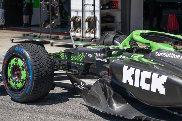 Sauber C45 technical detail