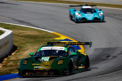 #120 Wright Motorsports Porsche 911 GT3 R (992): Adam Adelson, Elliott Skeer, Tom Sargent