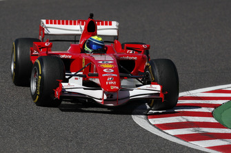 Felipe Massa, Ferrari lors des Legends F1 30th Anniversary Lap Demonstration