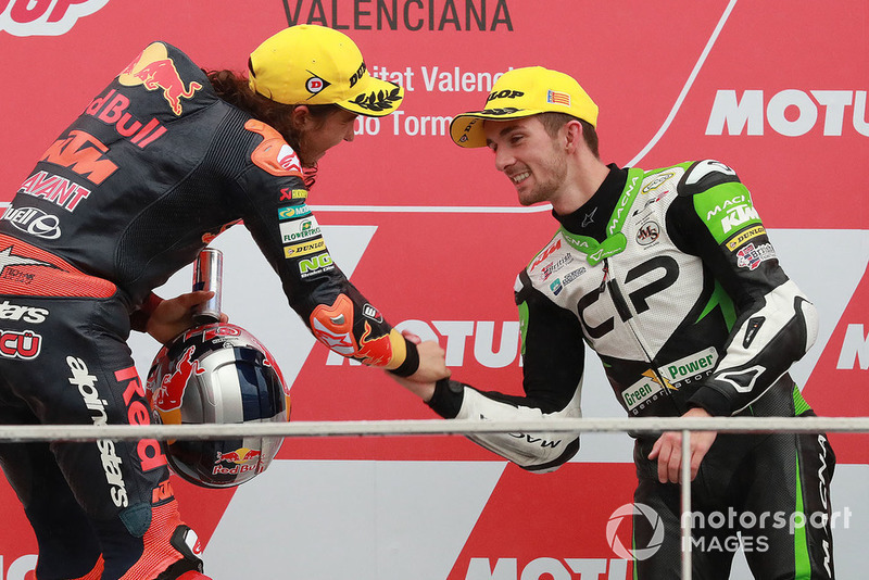 Podyum: Yarış galibi Can Öncü, Red Bull KTM Ajo , 3. John McPhee, CIP Green Power