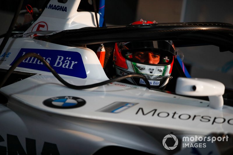 Antonio Felix da Costa, BMW I Andretti Motorsports, BMW iFE.18 in the garage 