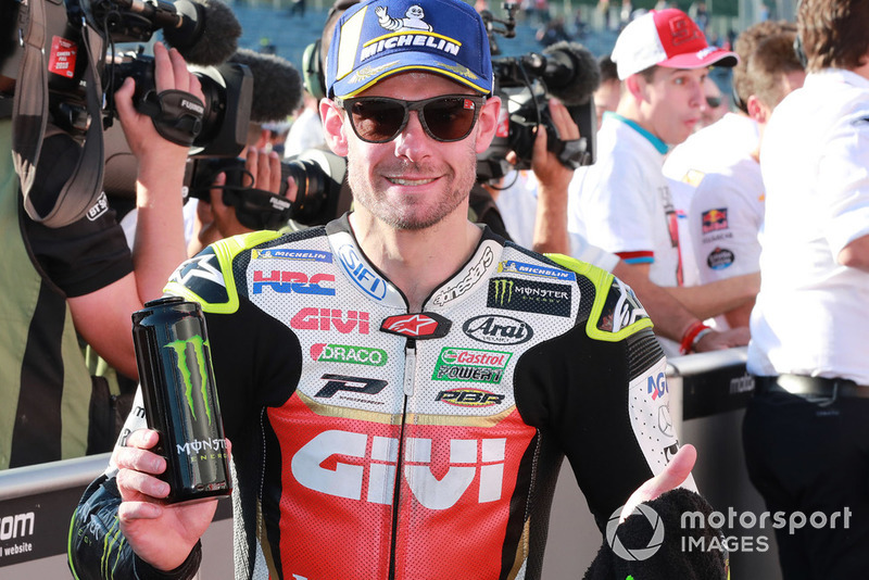 Il secondo classificato Cal Crutchlow, Team LCR Honda