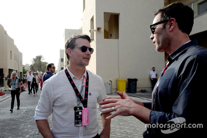 Jeff Gordon und Jimmie Johnson