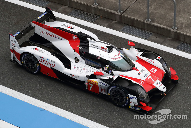 #7 Toyota Gazoo Racing Toyota TS050: Mike Conway, Kamui Kobayashi, Jose Maria Lopez