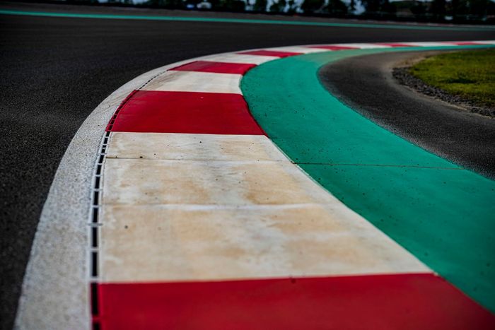 Aspectos de la pista de Mandalika