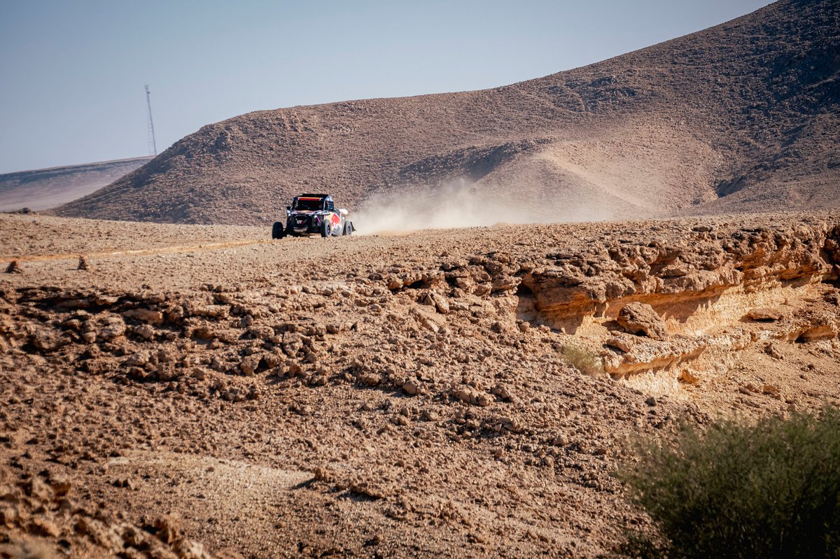 #301 Red Bull Off-Road Team USA: Cristina Gutierrez, Francois Cazalet