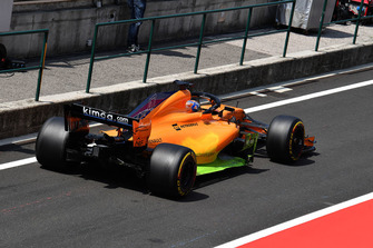 Lando Norris, McLaren MCL33 with aero paint