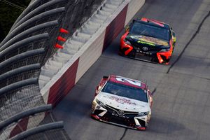 Erik Jones, Joe Gibbs Racing, Toyota Camry Sport Clips Throwback and Martin Truex Jr., Furniture Row Racing, Toyota Camry Bass Pro Shops/5-hour ENERGY