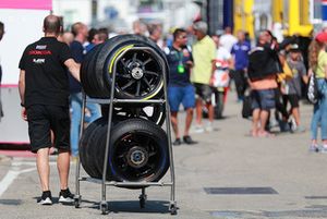 Pneumatici Michelin nel paddock