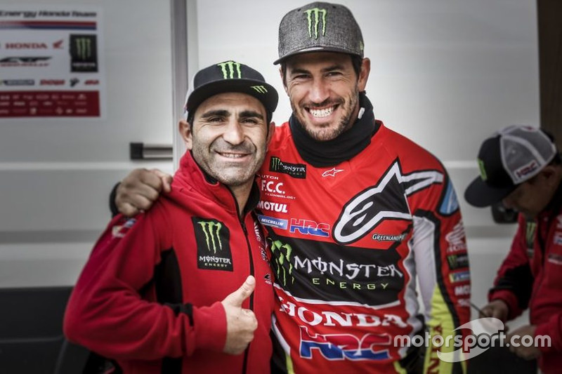 Paulo Gonçalves y Joan Barreda, Monster Energy Honda Team