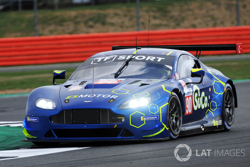 #90 TF Sport Aston Martin Vantage: Salih Yoluc, Jonny Adam, Charles Eastwood 