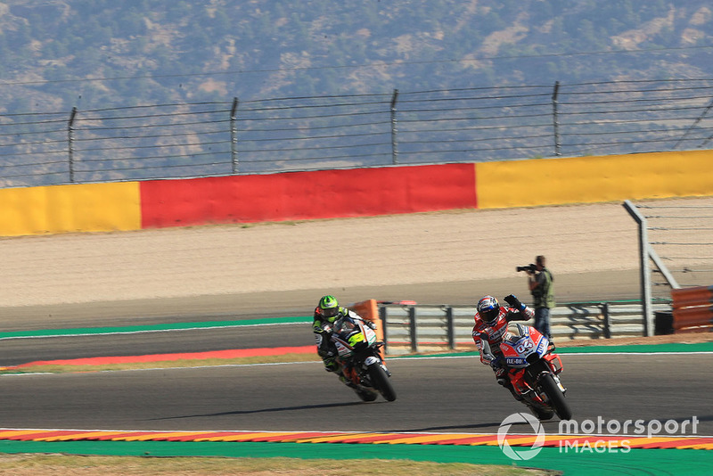 Andrea Dovizioso et Cal Crutchlow