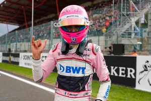 Esteban Ocon, Racing Point Force India, sıralama turlarında üçüncü