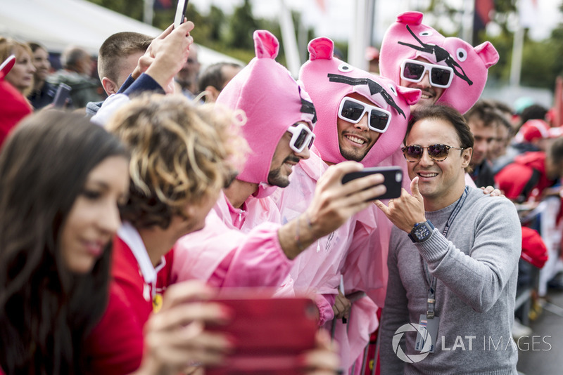 Felipe Massa and Pink Panthers