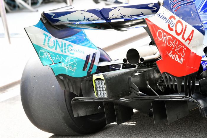 Trasera del Scuderia Toro Rosso STR13