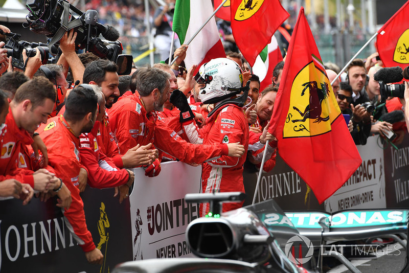 Sebastian Vettel győzelme a Belga Nagydíjon - F1 2018