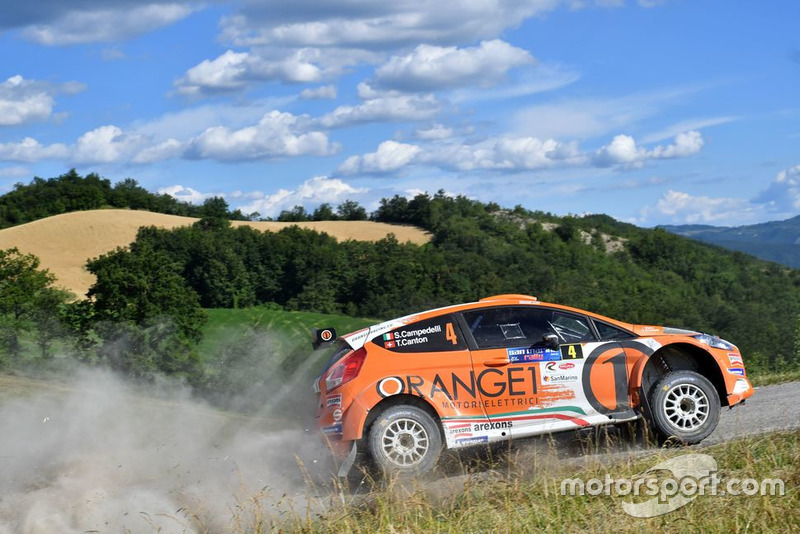 Simone Campedelli, Tania Canton, Ford Fiesta R5, Orange1 Racing