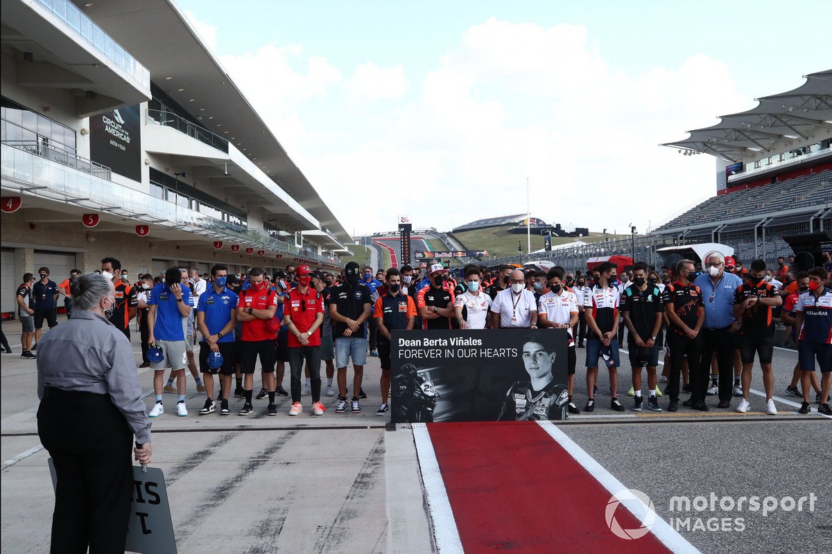 La MotoGP ricorda il pilota di WorldSSP300, Dean Berta Viñales