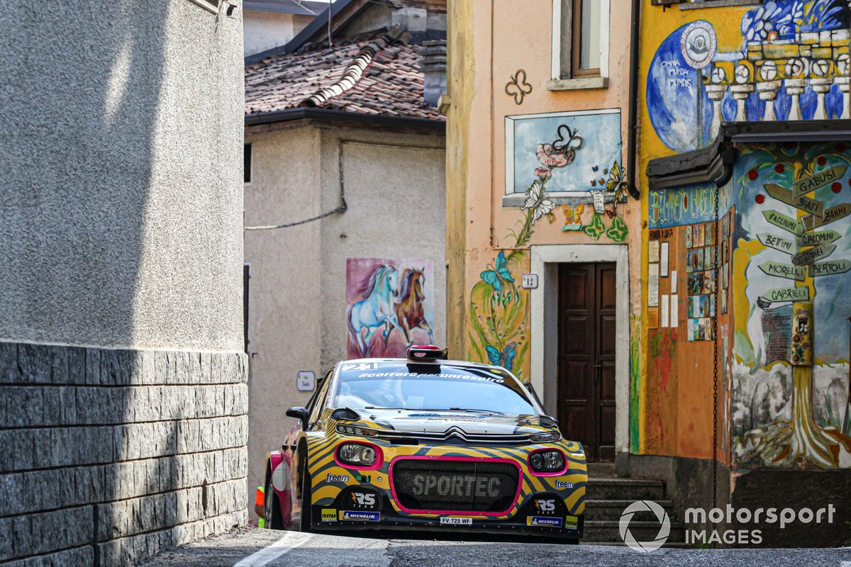 Rachele Somaschini, Nicola Arena, RS Team, Citroen C3 Rally2