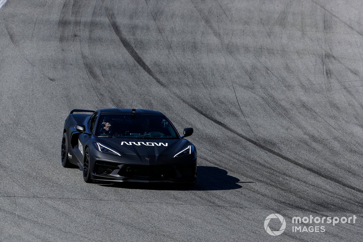 Sam Schmidt drives the SAM car