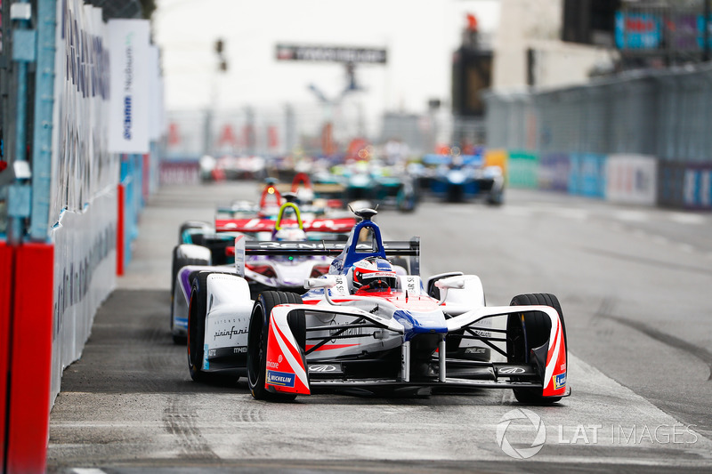 Felix Rosenqvist, Mahindra Racing, Sam Bird, DS Virgin Racing, Mitch Evans, Jaguar Racing