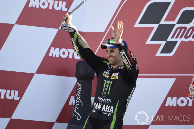 Podium : Johann Zarco, Monster Yamaha Tech 3