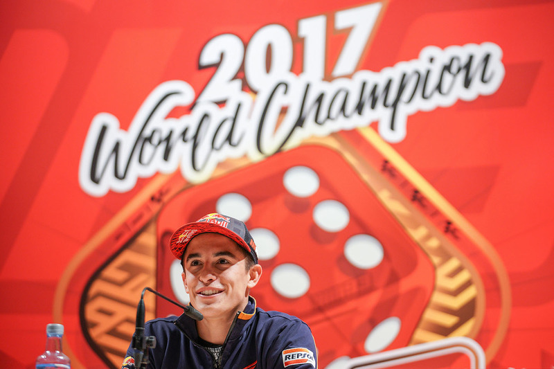 2017 champion Marc Marquez, Repsol Honda Team