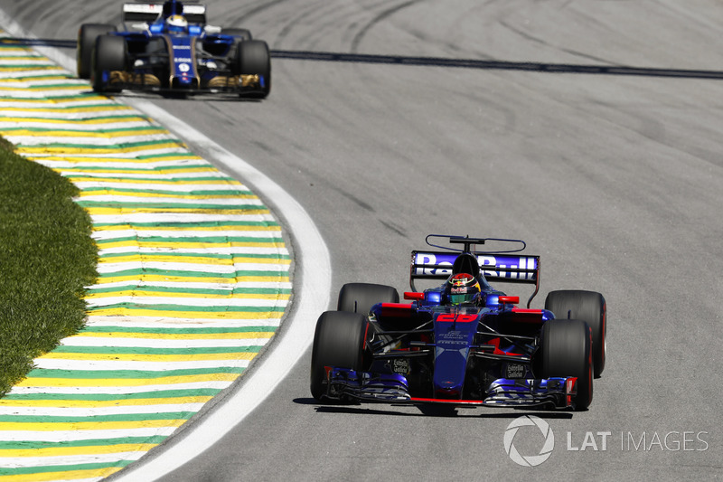 Brendon Hartley, Scuderia Toro Rosso STR12, Marcus Ericsson, Sauber C36