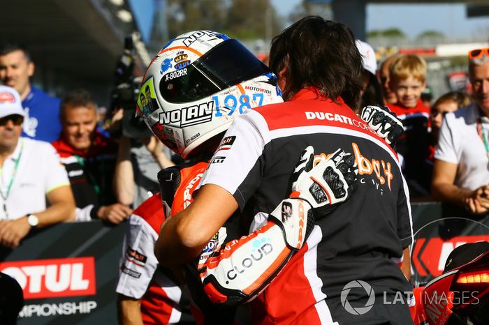 Marco Melandri, Ducati Team la pole