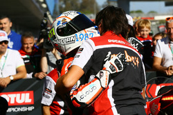 Marco Melandri, Ducati Team en pole position