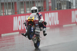 Il vincitore della gara Romano Fenati, Snipers Team