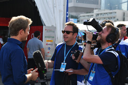 Nico Rosberg in the paddock