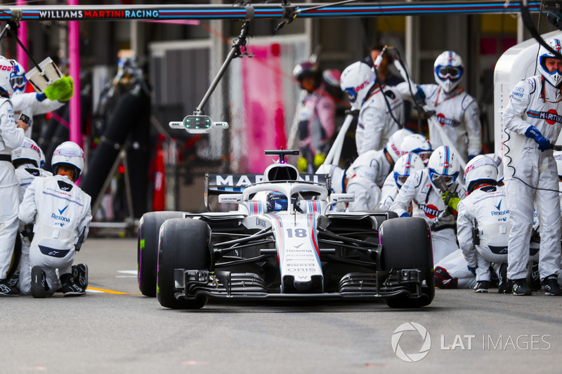 Lance Stroll, Williams FW41 Mercedes,