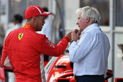 Sebastian Vettel, Ferrari ve Charlie Whiting, FIA Delegesi