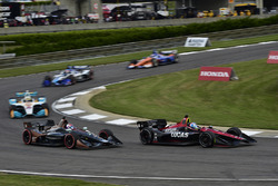 Zach Veach, Andretti Autosport Honda, Robert Wickens, Schmidt Peterson Motorsports Honda