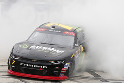 Ganador de la carrera Justin Allgaier, JR Motorsports, Chevrolet