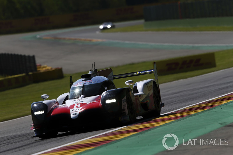 #8 Toyota Gazoo Racing Toyota TS050: Sébastien Buemi, Kazuki Nakajima, Fernando Alonso