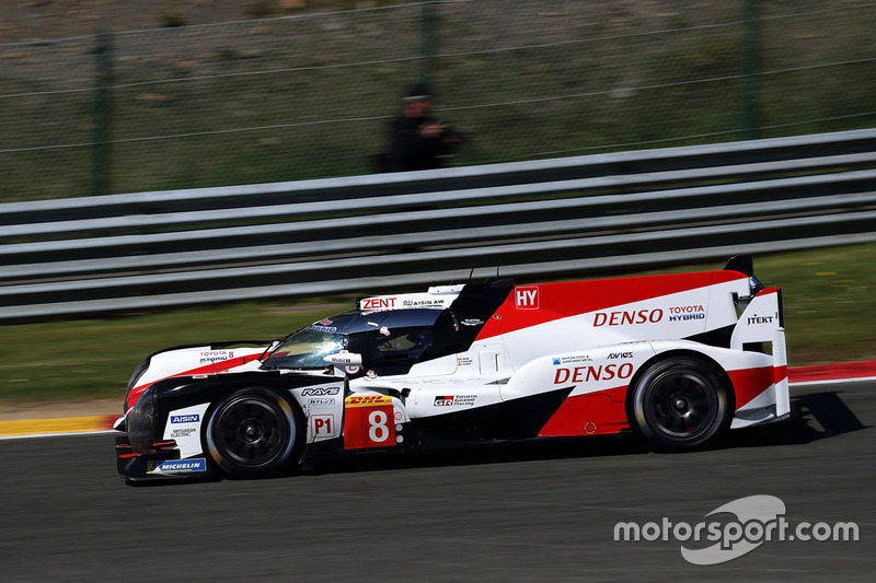 #8 Toyota Gazoo Racing Toyota TS050: Sébastien Buemi, Kazuki Nakajima, Fernando Alonso