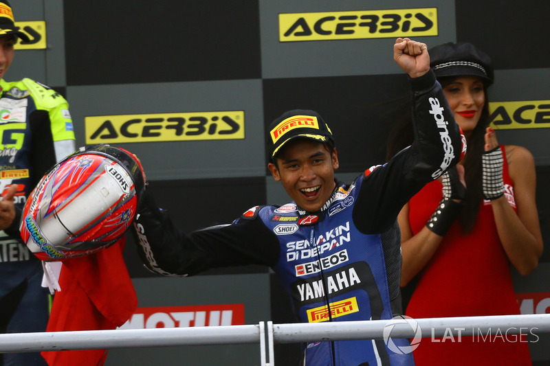 Podium: Galang Hendra, Yamaha MotoX Racing