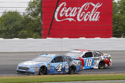Kevin Harvick, Stewart-Haas Racing, Ford Fusion Busch Beer, Kyle Busch, Joe Gibbs Racing, Toyota