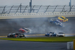 Matt DiBenedetto, GO FAS Racing Ford Fusion, Kurt Busch, Stewart-Haas Racing Ford Fusion, Alex Bowma