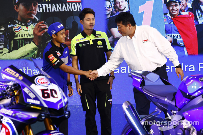 WorldSSP300: Galang Hendra, Team MotoX Racing dan Keitaro Horikoshi, General Manager Yamaha Motor Company